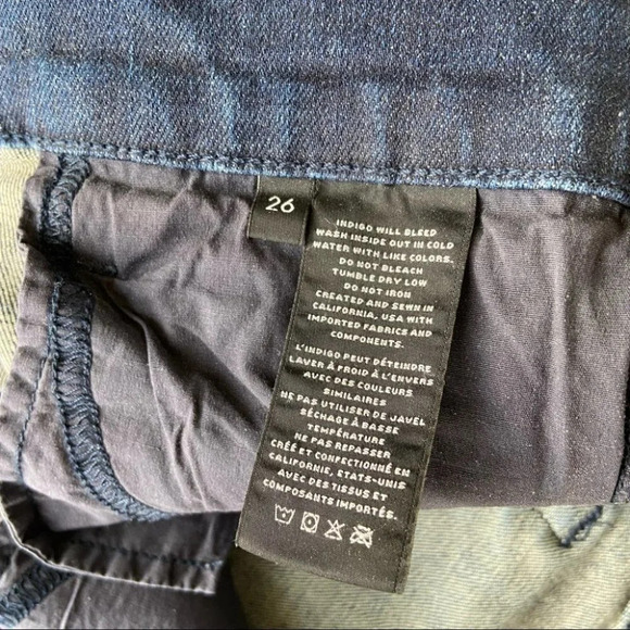 J Brand 811 CUTOFF  STEP HEM SKINNY JEANS IN SILVER POOL - Picture 15 of 16